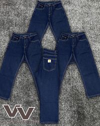 Carhartt reworked style dark denim pants #20126