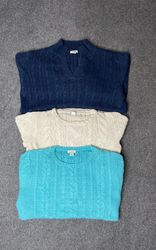 LL.Bean Cable Net Knitwear 49 pieces