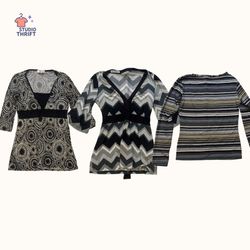 Midnight Geometry Y2K Tops(FSO-001)