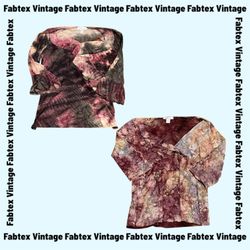 (FV-865) Lots de Tops Imprimés Dark Boho Luxe | Sé..