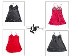 Y2K Silk Slip Dresses 100% silk - GV0047