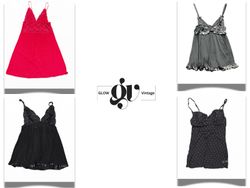 Y2K Romantic Cami Tops - GV0050