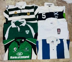 mix vintage club rugby shirts bundle 5