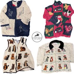 Pulls rétro Y2K Cardigans et Cardigans Édition Uni..