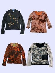 Tops à manches longues Y2K mix(TM008)