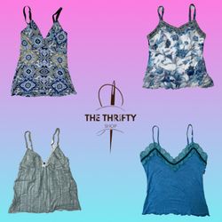 Printed & Lace Camisole (SU 316)