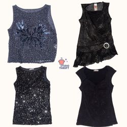 Black Cathedral Goth Y2K Tops(TTO-004)