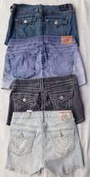 CR5962  Reworked True Religion Shorts