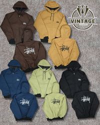 Stussy Active Wear Rework Style Jackets, Stussy Em..