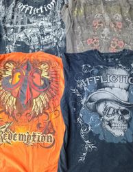 CR5971  Vintage Skull T-Shirts