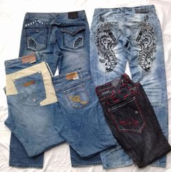CR5978  Vintage Designer Jeans