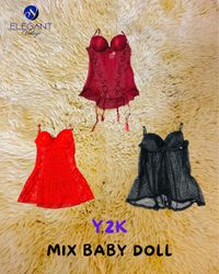 Y2K Mix Baby Doll - EVM02152