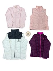 The North Face puffer jackets