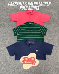 Carhartt & Ralph Lauren Polo T-Shirts - (21/01)