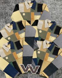 veste Detroit en patchwork usée retravaillée Carha..