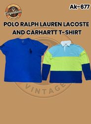 Polo Ralph Lauren Lacoste et Carhartt t-shirts Ak-..