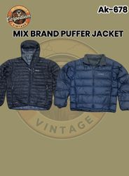 Mix Brand Puffer Jacket Ak-678