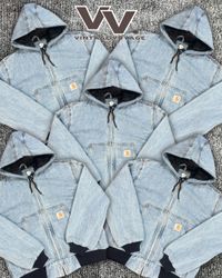 Vestes actives en denim délavé à l'acide de style ..