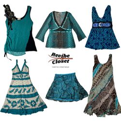 Y2K Oceanic Vibe Mix & Mesh RC-016