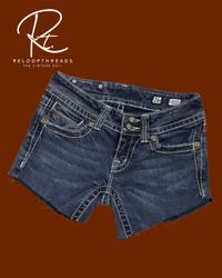 Upcycled Miss Me Sexy Shorts - Mixed Colors & Size..