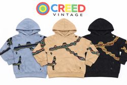 CR1141  Upcycled Patchwork Panel Hoodie