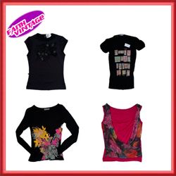 Snazzy Odities Mix Top, Robe et Jupe Ensemble (FV-..