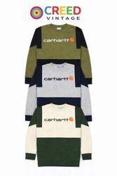 CR1146 Upcycled Carhartt Patch Sweatshirt