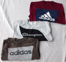CR5999 Sweatshirts Patchwork Upcyclés Adidas / Cha..