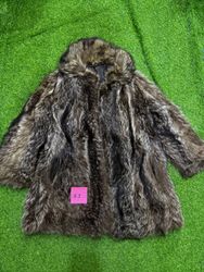 Real fur coat