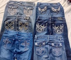 CR6007 Y2K Flare Jeans