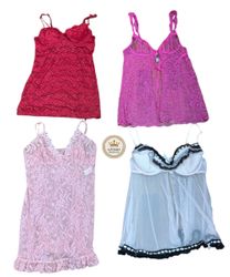 Y2K Red & pink Nighties 10 pcs At 374