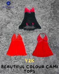 Y2K Schöne Farb-Cami-Oberteile - EV2169