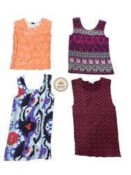 Y2K Grunge Crinkle Tops