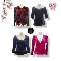 Y2K Velour Full Sleeves Tops