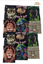 💥 RV1860 Animal printed Tshirts