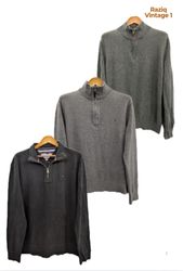 💥 RV1867 Tommy Hilfiger 1/4 Zip Knitwear