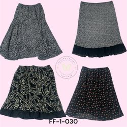 Wholesale Printed Poly Skirts | Women’s Fashion | ..