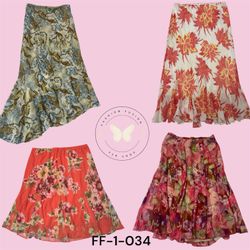 Saia de Poliéster Impressa do Dia a Dia – Pacote d..