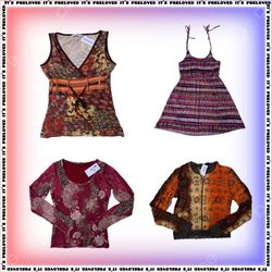 Indie Rainbow - tops, robes, jupes (SS-1878)