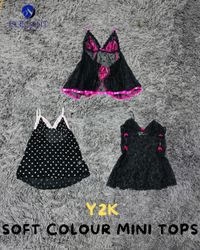 Y2K Soft Colour Mini Tops - EV2183