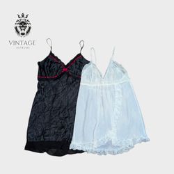 Y2K Sexy Nighty Tops