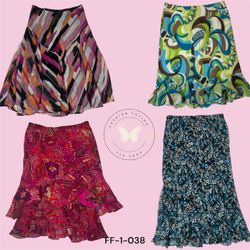 Poly skirt  Ribbed Stretch – Slim Fit (FF-1-038)