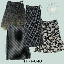 Women’s Poly Printed Skirt – Lightweight & Comfort..