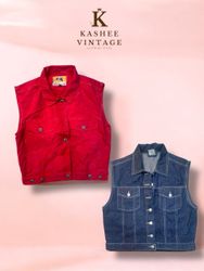 Denim vest