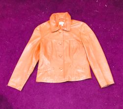 Women’s Fancy Leather Short Coat