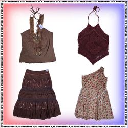 Wanderlust Wardrobe - blusas, vestidos, saias SS-1..