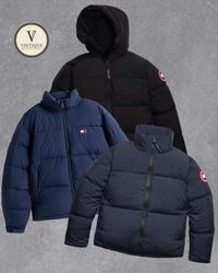 Vintage Puffers Canada Goose/Tommy/Adidas & Others..