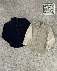 Upcycled Corduroy Oversized Shirt