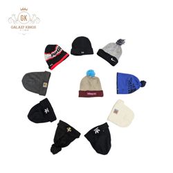 Caps en laine de marques variées