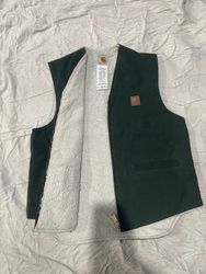 Rework style acid wash Carhartt gilets